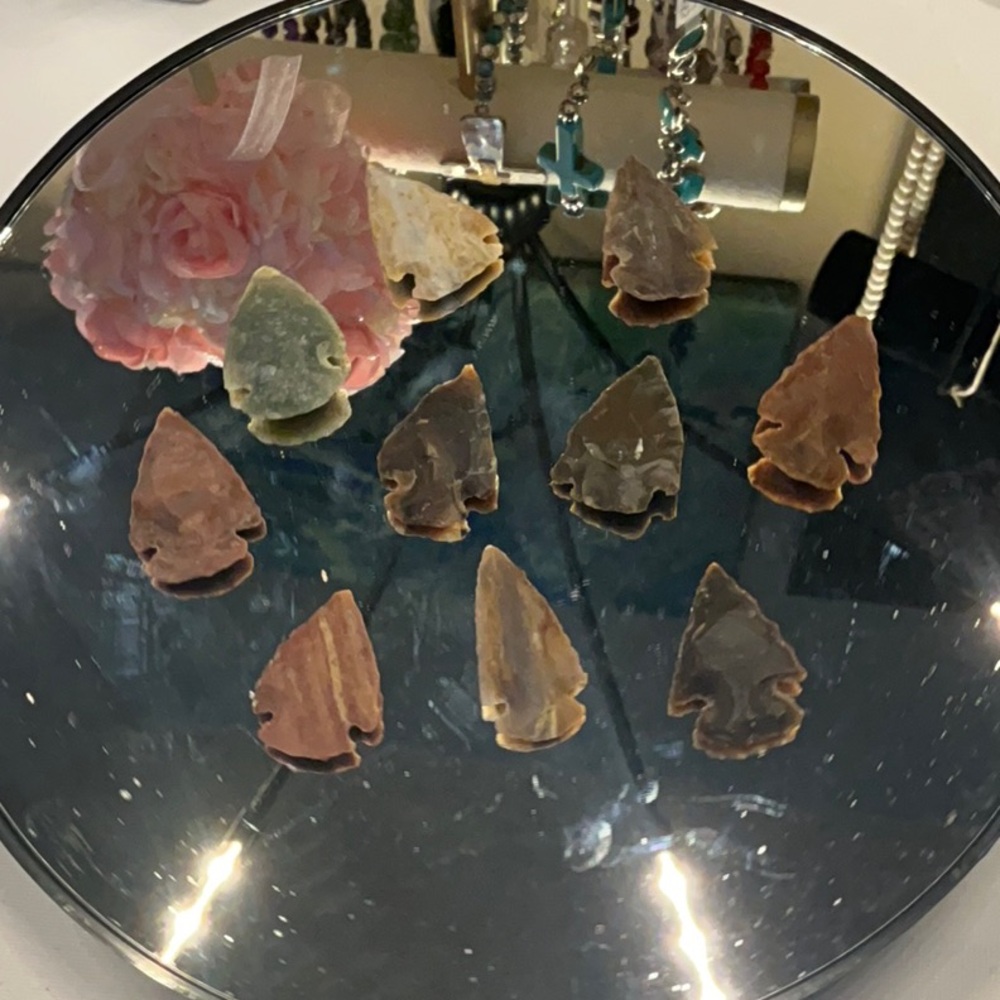 Set of Stone Arrowheads